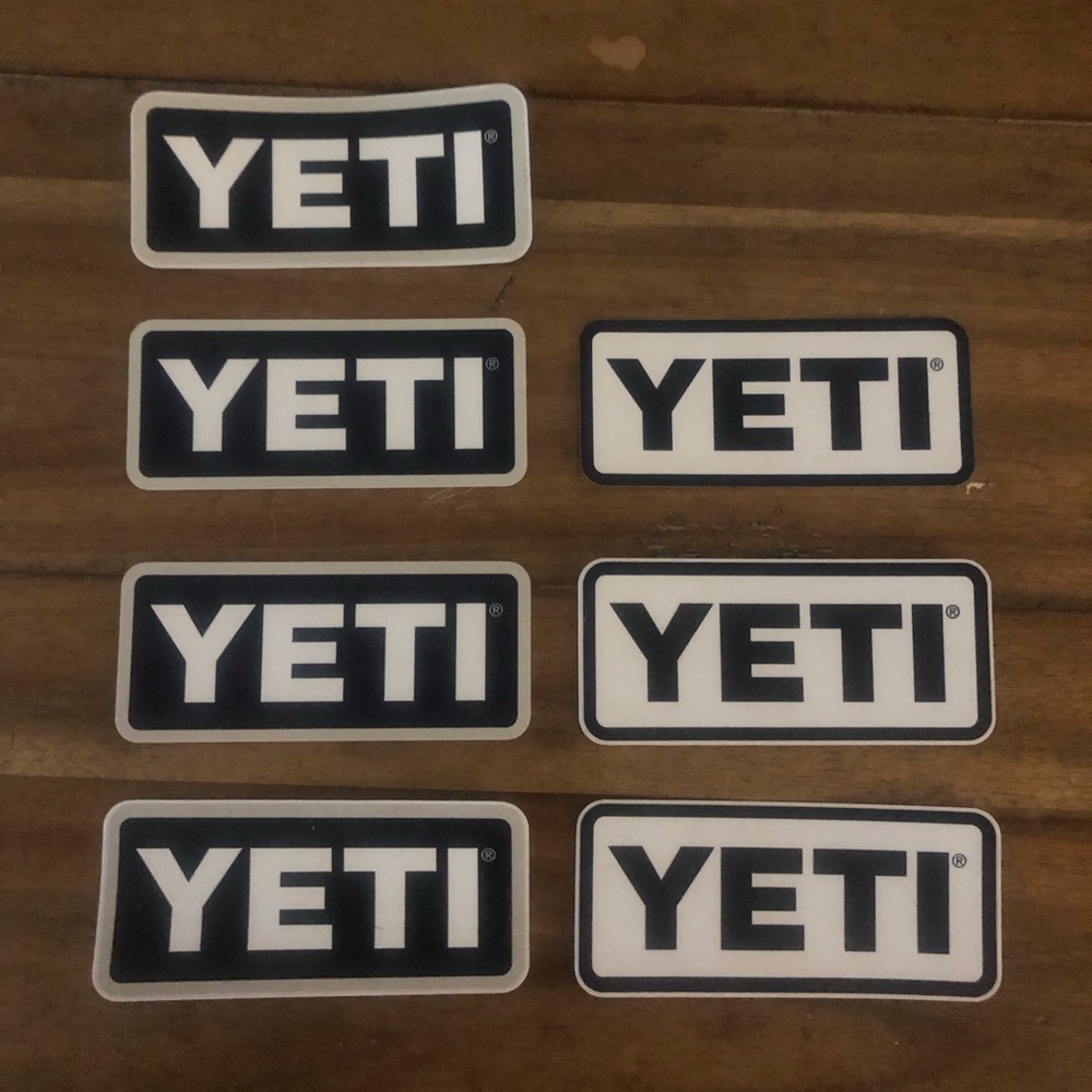 Yeti stickers